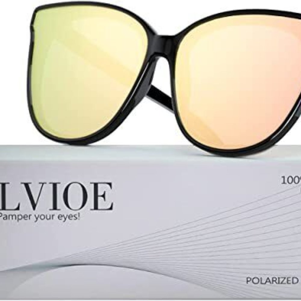 LVIOE Oversized Polarized Sunglasses for Women NEW!!